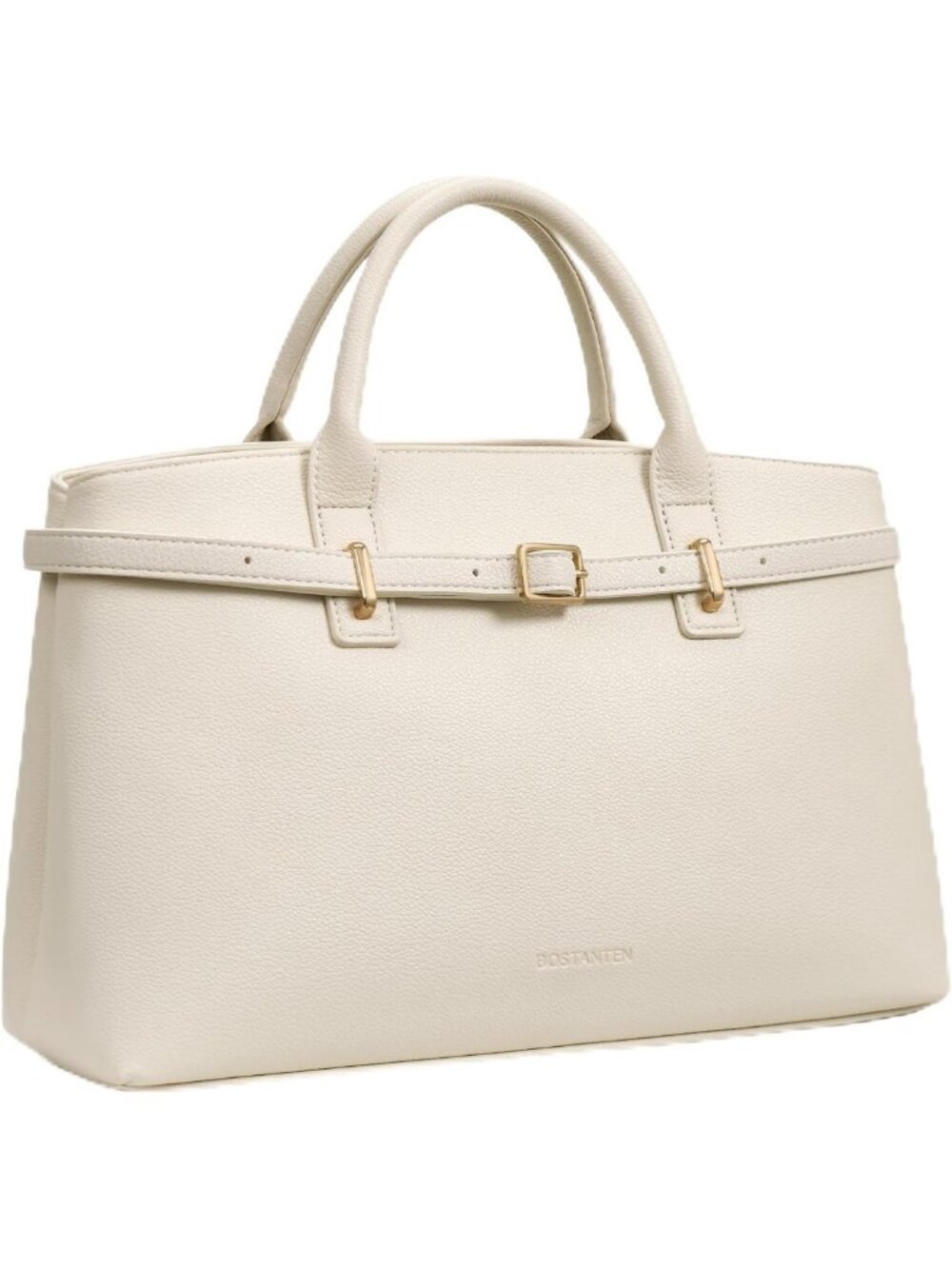 Stylish Soft Structured Medium Tote Bag for Women - Versatile Work Handbag